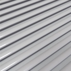 白色铝百叶槽板 300x15CM