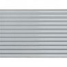 Panel de lamas de aluminio Ranurado - Blanco 300X15CM