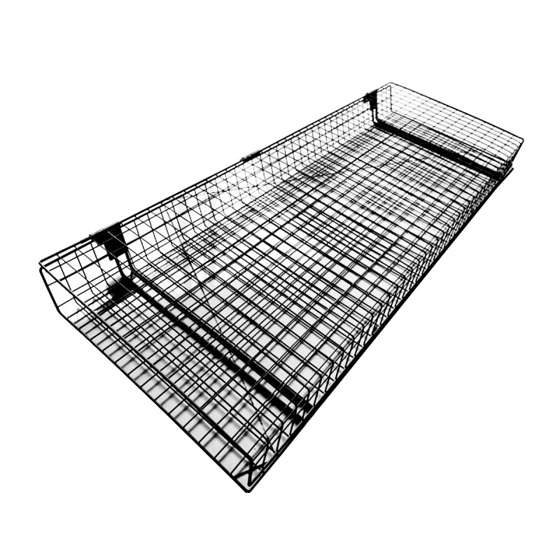 Expositor de Flores Gris 120x45cm - Estantería Floral