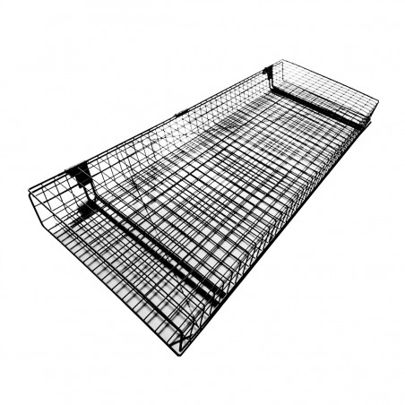 Expositor de Flores Gris 120x45cm - Estantería Floral