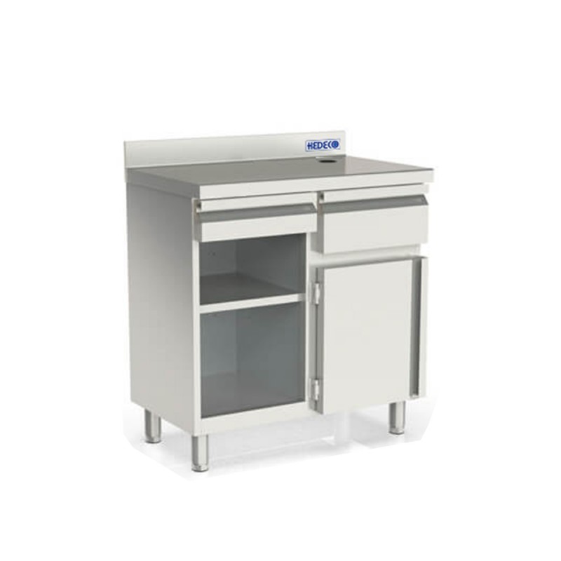 Mesa Cafetero INOX 1000*600*1040MM