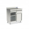 Mesa Cafetero INOX 1000*600*1040MM