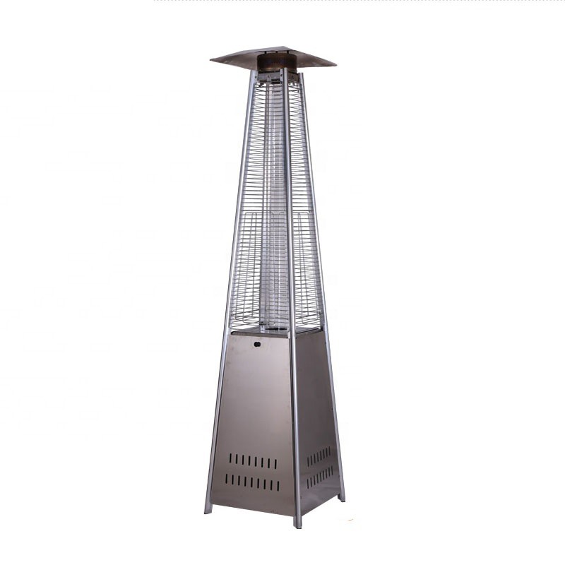 ESTUFA EXTERIOR PIRÁMIDE 5 ~ 11 KW, GAS BUTANO / PROPANO