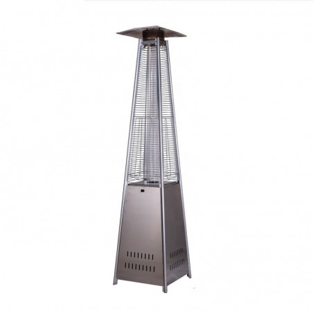 ESTUFA EXTERIOR PIRÁMIDE 5 ~ 11 KW, GAS BUTANO / PROPANO