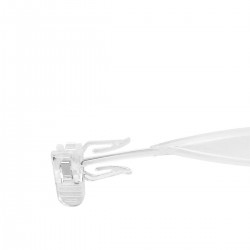 Percha de Plástico para Lencería - 26cm Transparente