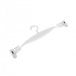 Percha de Plástico para Lencería - 26cm Transparente