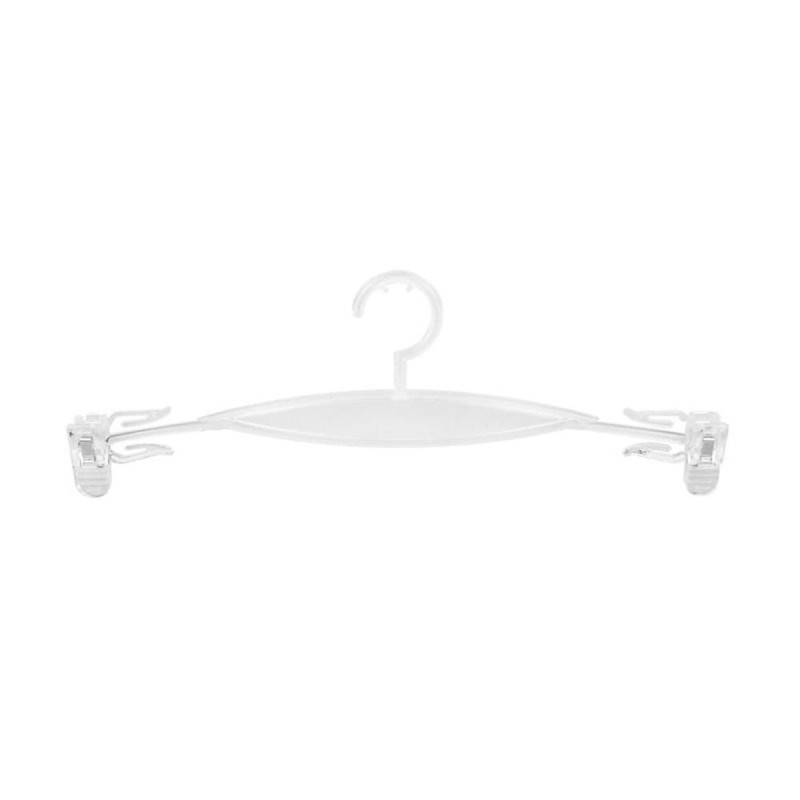 Percha de Plástico para Lencería - 26cm Transparente