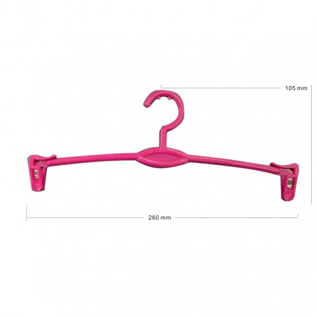 Percha de Lencería - Fucsia 26cm