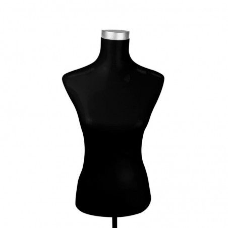 MANIQUÍ BUSTO MUJER ECONÓMICO NEGRO