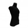 MANIQUÍ BUSTO HOMBRE ECONÓMICO NEGRO