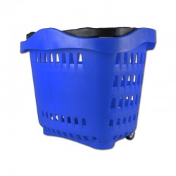 CESTA SUPERMERCADO 2 RUEDAS...