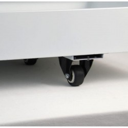 CAJÓN BLANCO CON RUEDAS PARA ESTANTERÍA