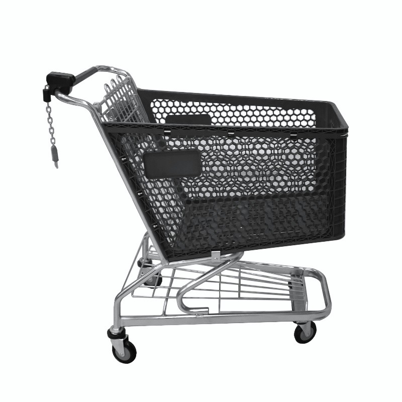 CARRO SUPERMERCADO GRIS 180 LITROS
