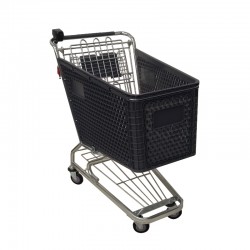 CARRO SUPERMERCADO GRIS 180 LITROS