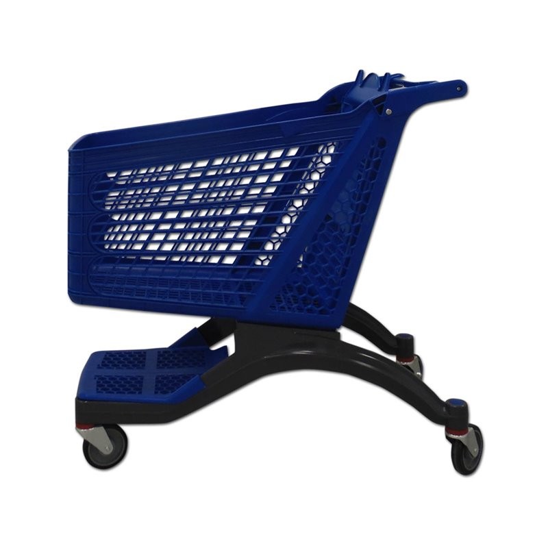 CARRO SUPERMERCADO PLÁSTICO AZUL 200 LITROS