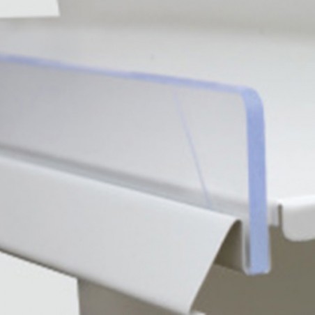 托盘亚克力前护栏 / 隔板 - 透明