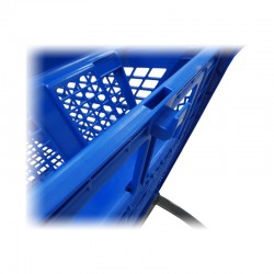 CARRO SUPERMERCADO PLÁSTICO AZUL 200 LITROS