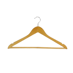 PERCHA DE MADERA CON GUÍA 44 CM