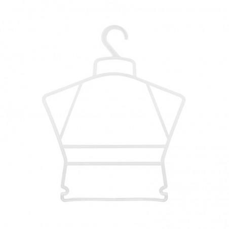 PERCHA DE PLÁSTICO LENCERÍA