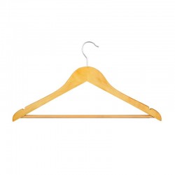 PERCHA DE MADERA CON GUÍA...