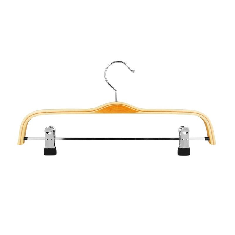 PERCHA DE MADERA CON PINZAS 37,5 CM