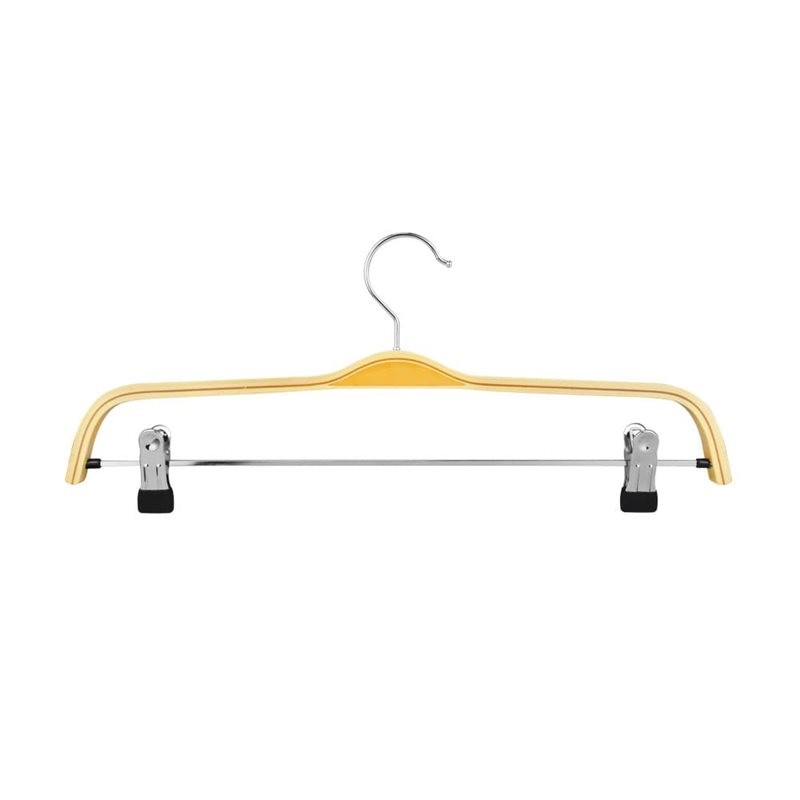 PERCHA DE MADERA CON PINZAS 42 CM