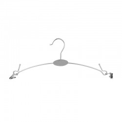 PERCHA DE METAL LENCERÍA CON PINZAS 28 CM