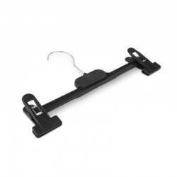 PERCHA DE PLÁSTICO CON PINZAS 25,5 CM