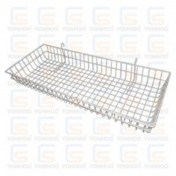 CESTA BLANCA PARA REJA 90...