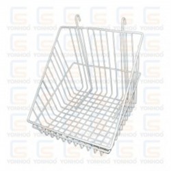 CESTA BLANCA PARA REJA 30CM...