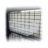 CESTA BLANCA PARA REJA 30CM - 30x25x12CM