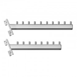 GANCHO INCLINADO CREMALLERA