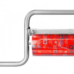 PORTABOBINAS PAPEL REGALO - GRIS MATE