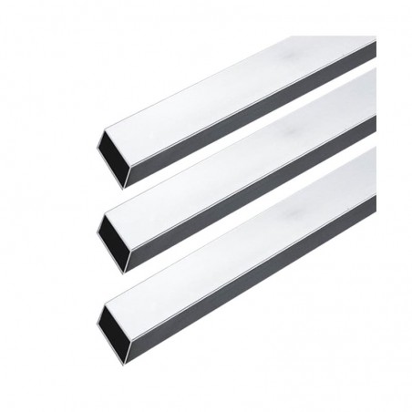 TUBO CROMADO RECTANGULAR 3 METROS