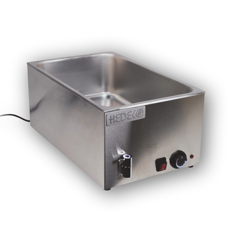 BAÑO MARÍA CONTROLADOR MECANICO CON DRENAJE GN 1/1