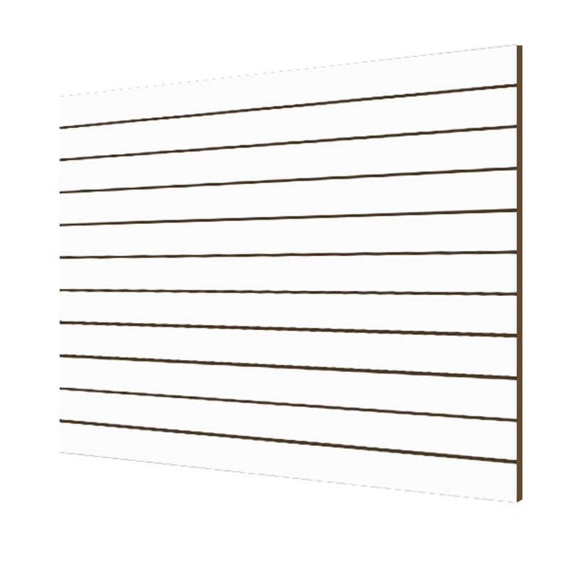 PANEL DE LAMAS BLANCO 10.5 GUÍAS (2 UD) CON GUÍAS DE ALUMINIO (21 UD)