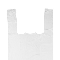 BOLSA 70% PLÁSTICO RECICLADO CAMISETA 30x40, 40x50, 48x60 CM 20KG/CAJA