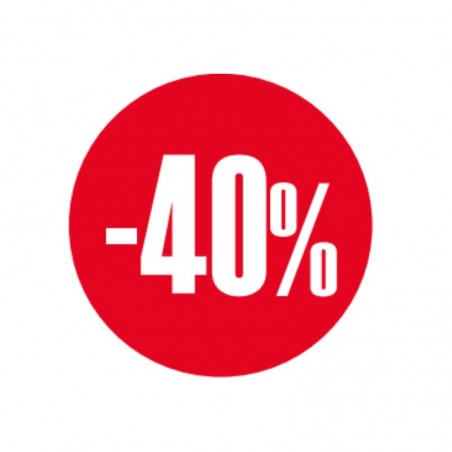 ETIQUETAS ADHESIVAS 40% DTO