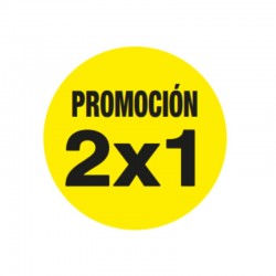 ETIQUETAS ADHESIVAS "2X1"