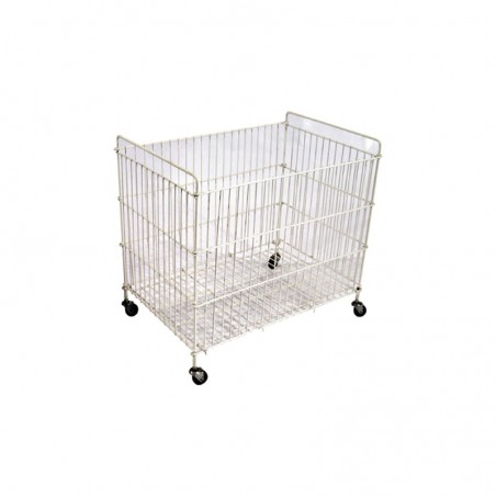 CESTA EXPOSITORA CON RUEDAS - 70x50x70CM