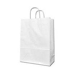 BOLSA PAPEL BLANCA (PACK 50 Unid.)