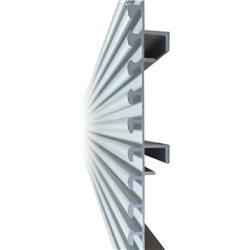 PANEL DE ALUMINIO RANURADO