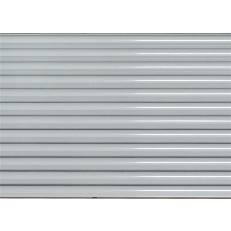 PANEL DE ALUMINIO RANURADO BLANCO