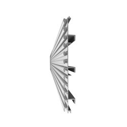 PANEL DE ALUMINIO RANURADO BLANCO