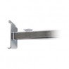 SOPORTE DE BALDAS PARA PANEL DE ALUMINIO - 25 CM