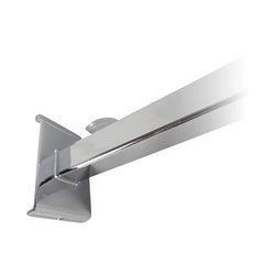 SOPORTE DE BALDAS PARA PANEL DE ALUMINIO - 25 CM