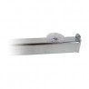 SOPORTE DE BALDAS PARA PANEL DE ALUMINIO - 25 CM