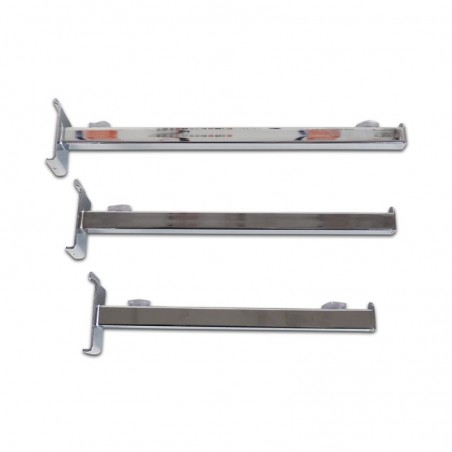 SOPORTE DE BALDAS PARA PANEL DE ALUMINIO - 30 CM