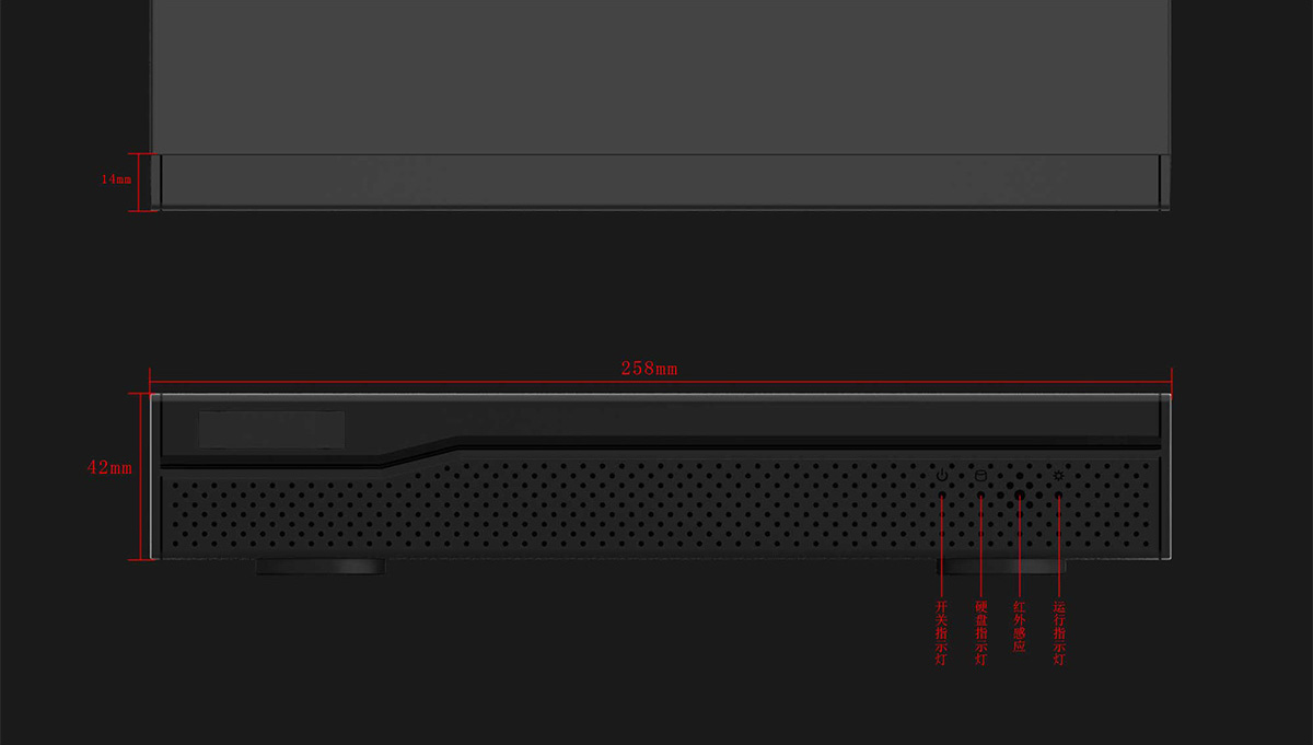 GRABADOR 36CH IP NVR ONVIF HDMI/VGA/USB  MAXIMO 12TB AVITOM 32路IP刻录机 不含硬盘，富瀚芯片 N8232-5 -
